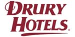 A Logo Of Drury Hotels For The Company.