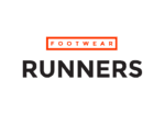 A Black And Orange Logo For Runners.